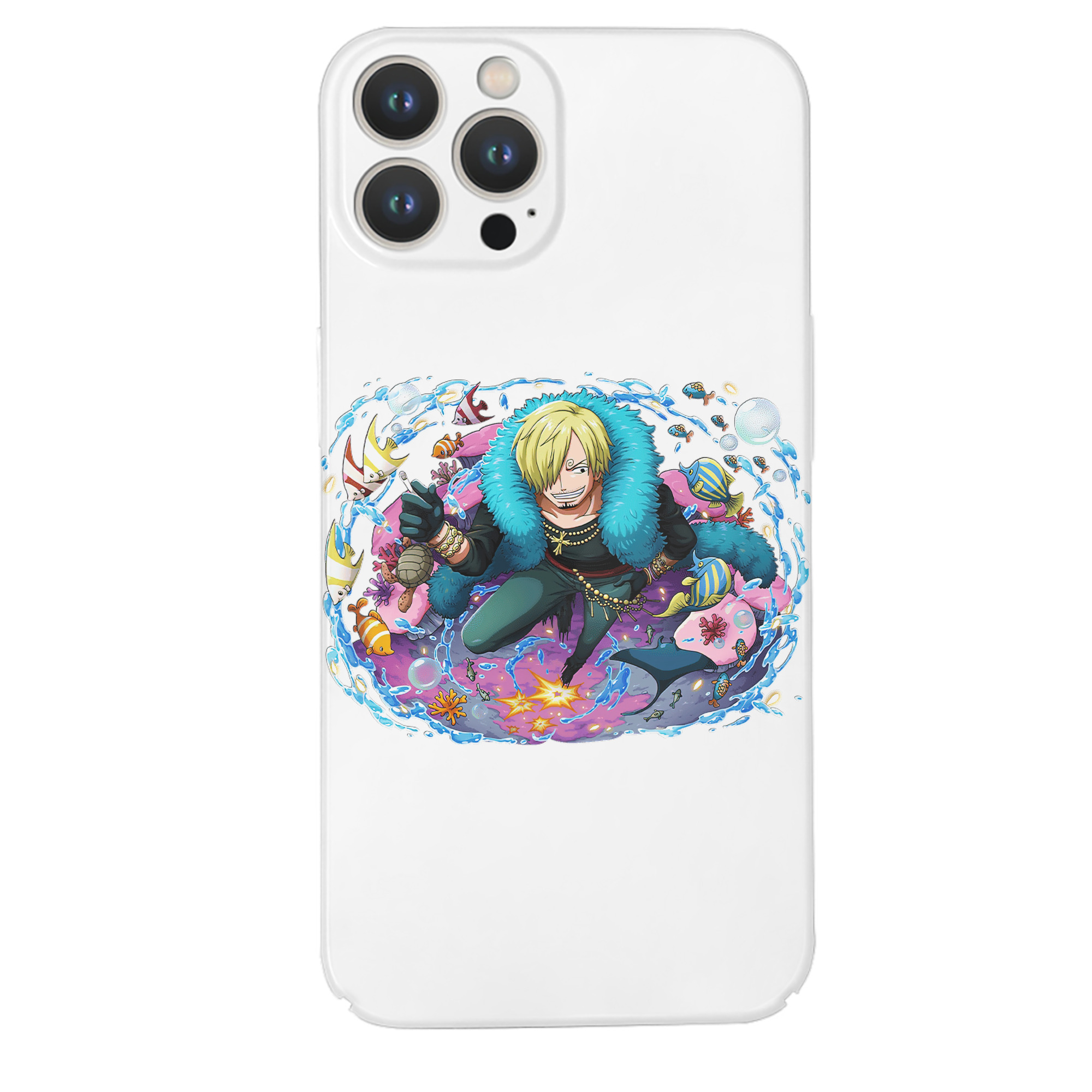 （画像用） ワンピース サンジ ONE PIECE Sanji 【iPhone 14シリーズ対応】ハードケース